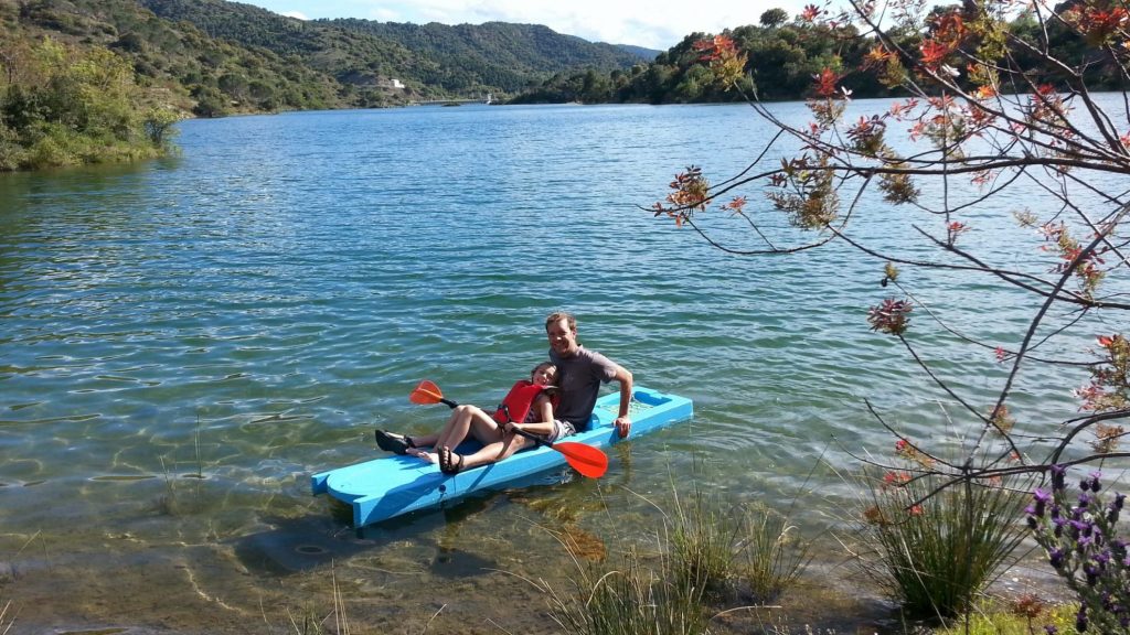 Kayak in the lake